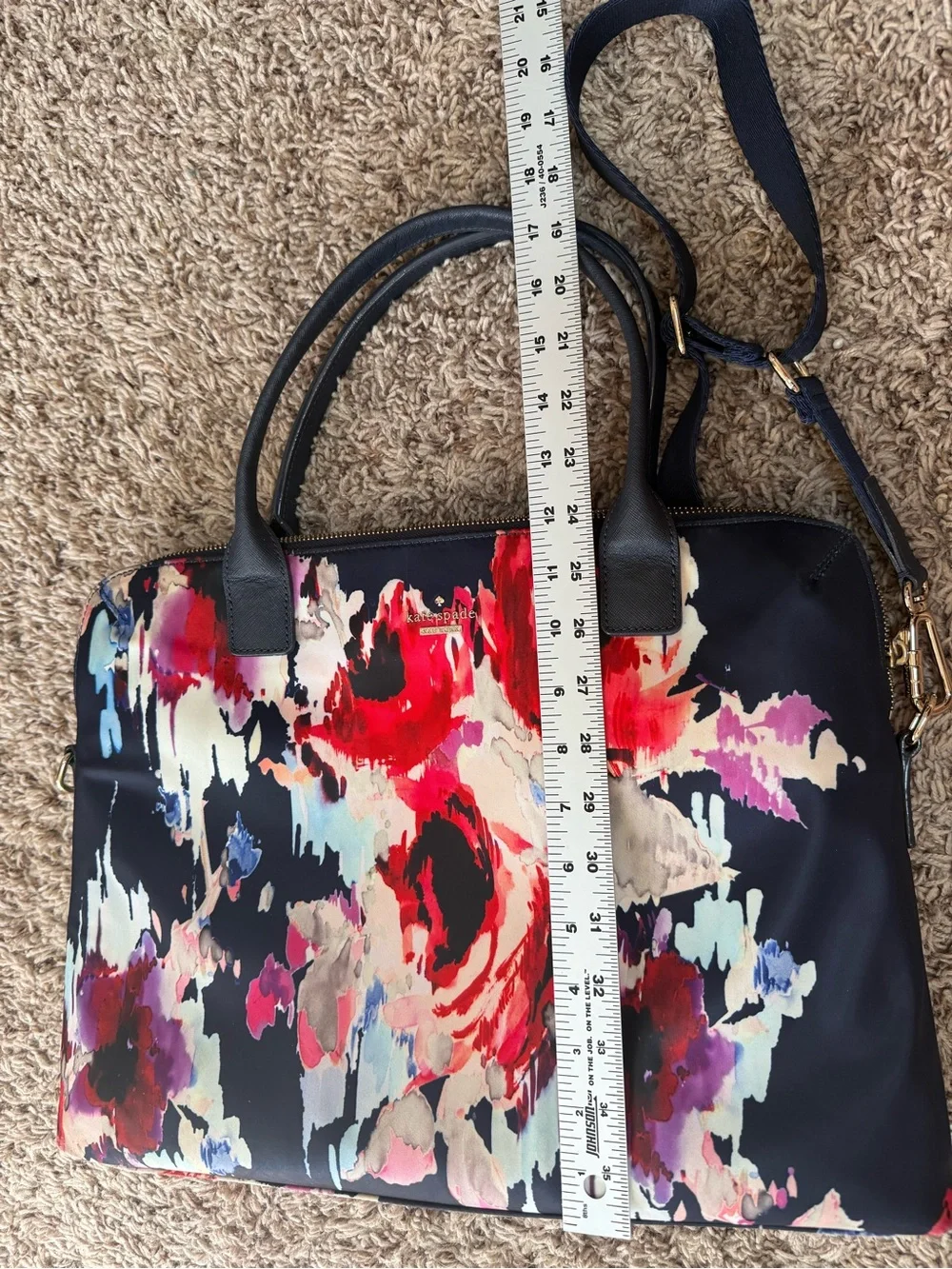 🌸 STUNNING KATE SPADE BLURRY/HAZY FLORAL 2piece MATCHED SET 🌸EUC